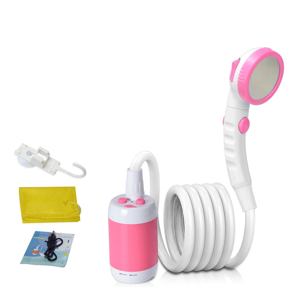 Portable Camping Shower Set | 5200mAh Electric Shower Pump