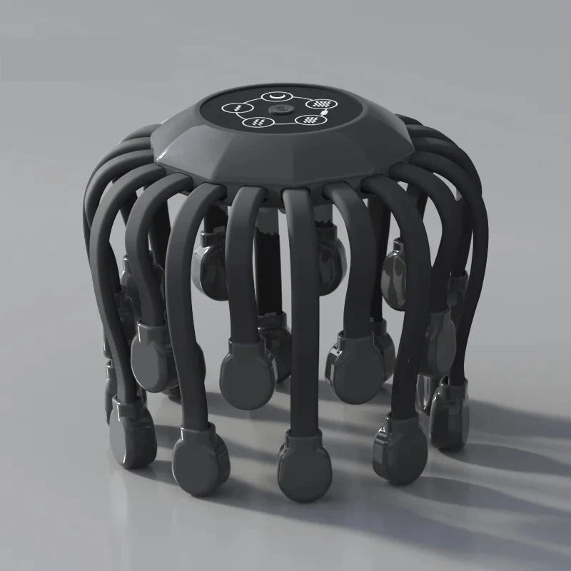 Head Massager for Migraine & Tension Relief | Wearable Scalp Massager