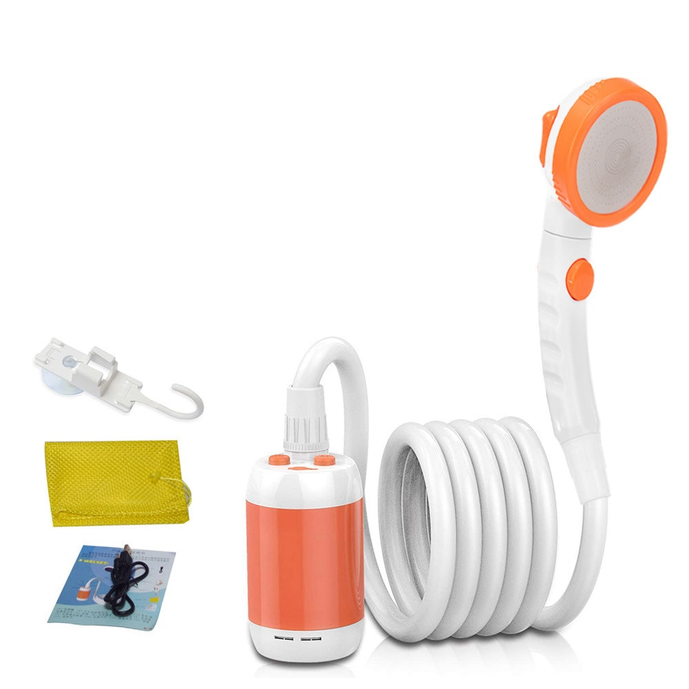 Portable Camping Shower Set | 5200mAh Electric Shower Pump